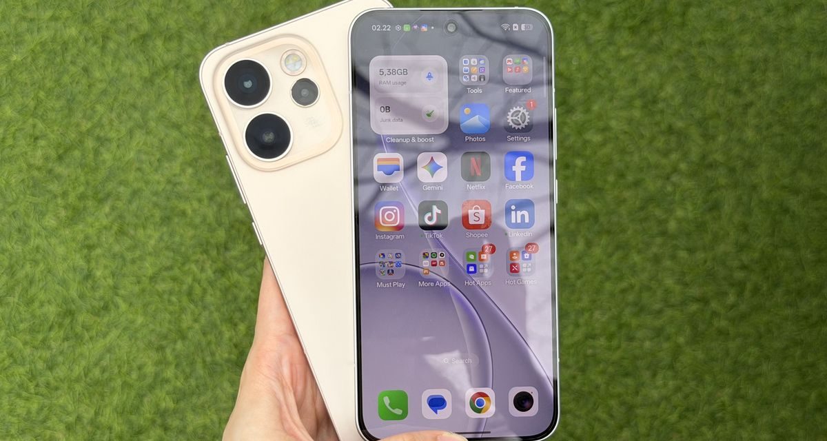 Oppo Reno 15 Pro Max Resmi Dirilis Indonesia Desain Aurora Tipis