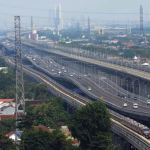 Lonjakan Kendaraan di Jalan Layang MBZ Jelang Libur Isra Miraj