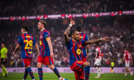 Lolos ke Final Piala Super Spanyol Kalahkan Athletic Bilbao