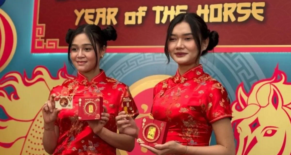 ANTAM Rilis Emas Batangan Imlek 2026 Bertema Tahun Kuda Api