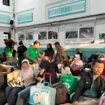 Arus Mudik H-7 Lebaran 2026: Ribuan Penumpang Pasar Senen