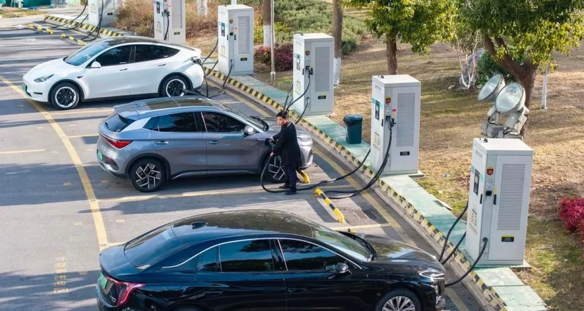 Perkembangan Infrastruktur Pengisian Kendaraan Listrik di China