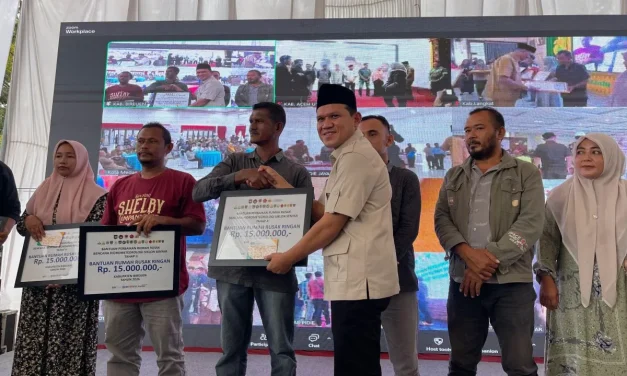 Bantuan Rumah Rusak Tahap II di Aceh Sumatera Bukti Negara