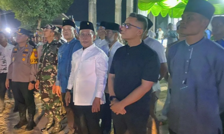 Perayaan Malam Takbiran Sederhana di Tapanuli Tengah