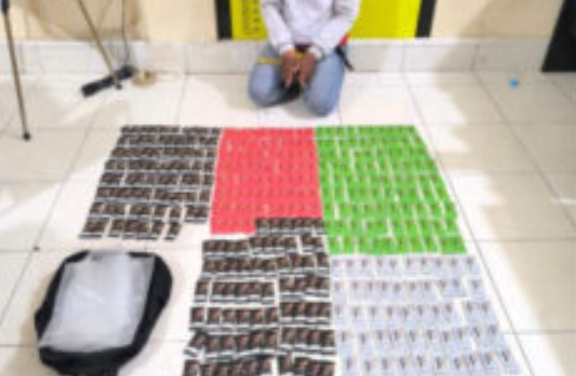 Polda Gagalkan Peredaran 420 Cartridge Etomidate Pekanbaru