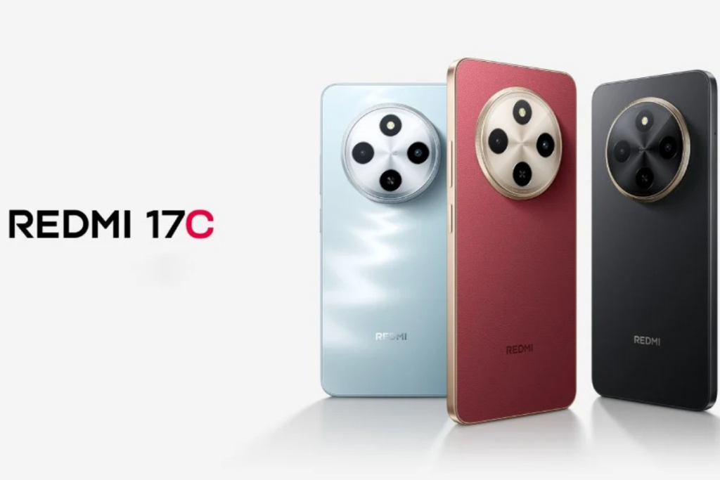 Xiaomi Redmi 17C warna merah dengan layar 120 Hz dan baterai 5.160 mAh resmi meluncur di China.