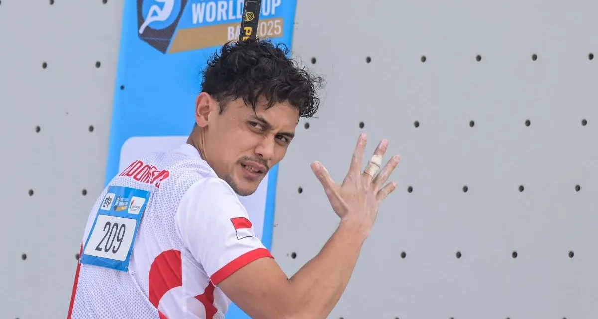 Tiga Atlet Indonesia Lolos Final Speed Putra World Climbing 2026