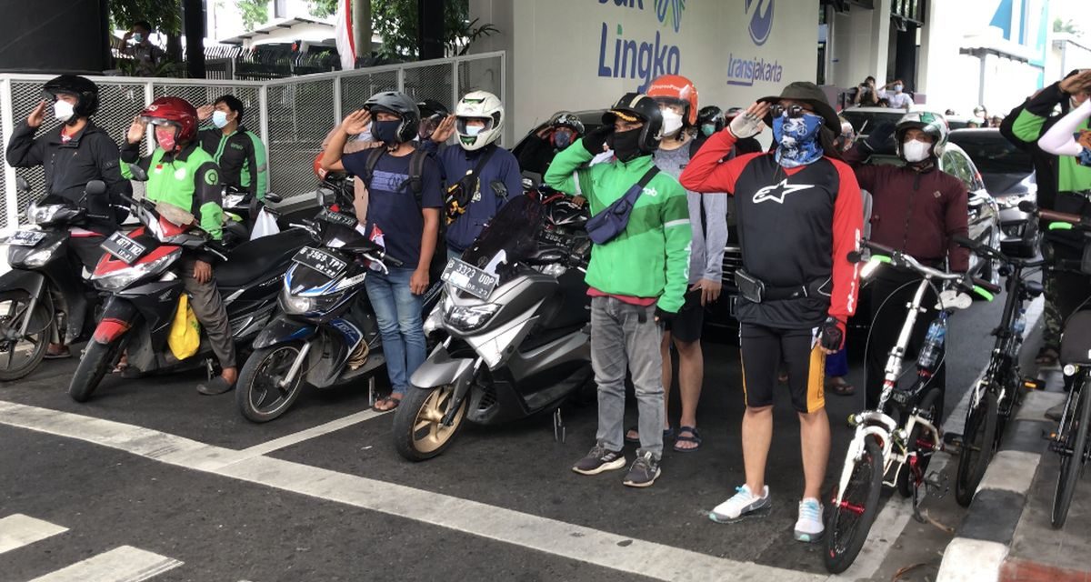 Masyarakat Diimbau Berdiri Tegap Saat Indonesia Raya Berkumandang pada HUT ke-81 RI