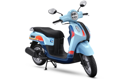 Yamaha Fazzio Hybrid Sunset Blue Hadir dengan Nuansa Retro-Modern, Simak Fitur dan Harganya