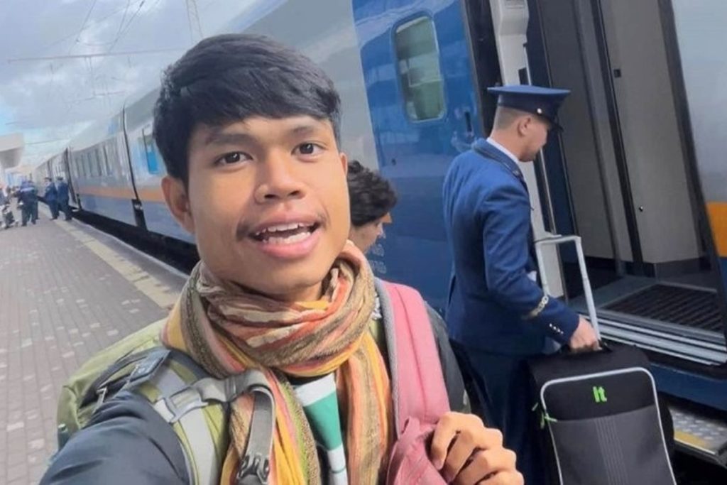 Hlun Solo, YouTuber travel asal Thailand yang ditemukan meninggal dunia di sebuah hotel di Tbilisi, Georgia.