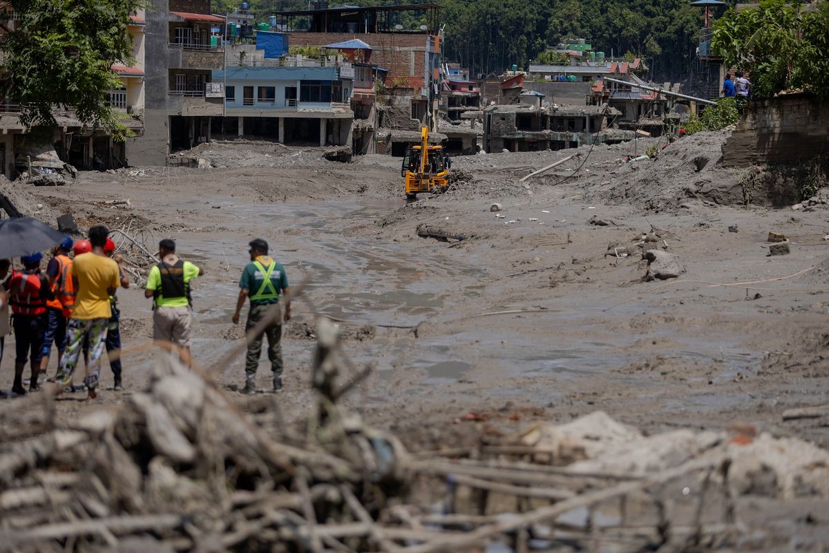 banjir bandang Nepal-Tibet