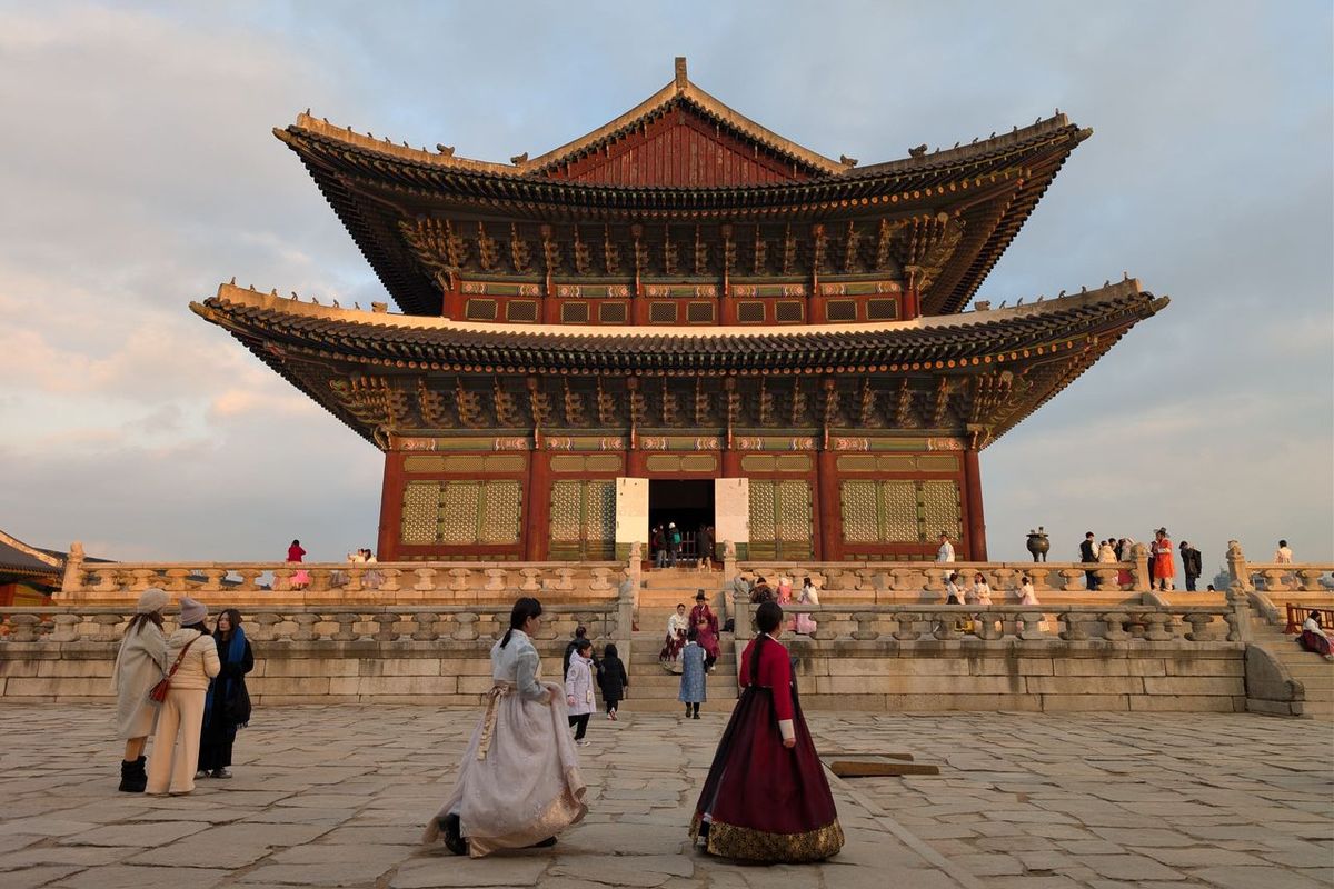 harga tiket istana Korea Selatan