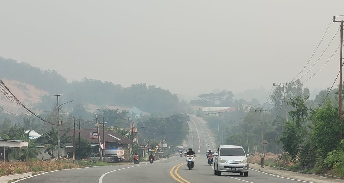 Kabut Asap Karhutla Kalimantan Capai Filipina, Warga Rentan Davao Diminta Waspada