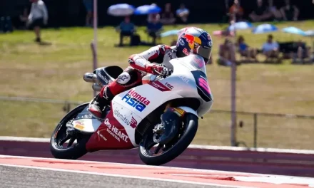 Veda Ega Pratama Kesulitan di Moto3 Aragon, Finis ke-20 dan Kembali Tanpa Poin