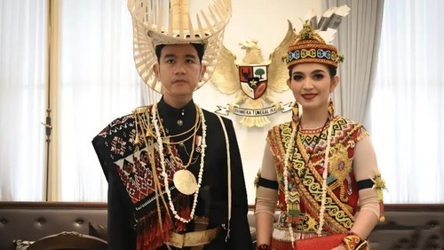 Makna Pakaian Adat Rote yang Dikenakan Gibran saat Upacara HUT Ke-81 RI